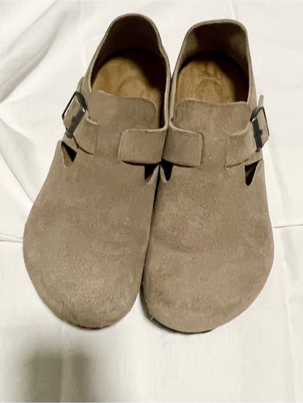 Birkenstock London Taupe Suede - Picture 2 of 5